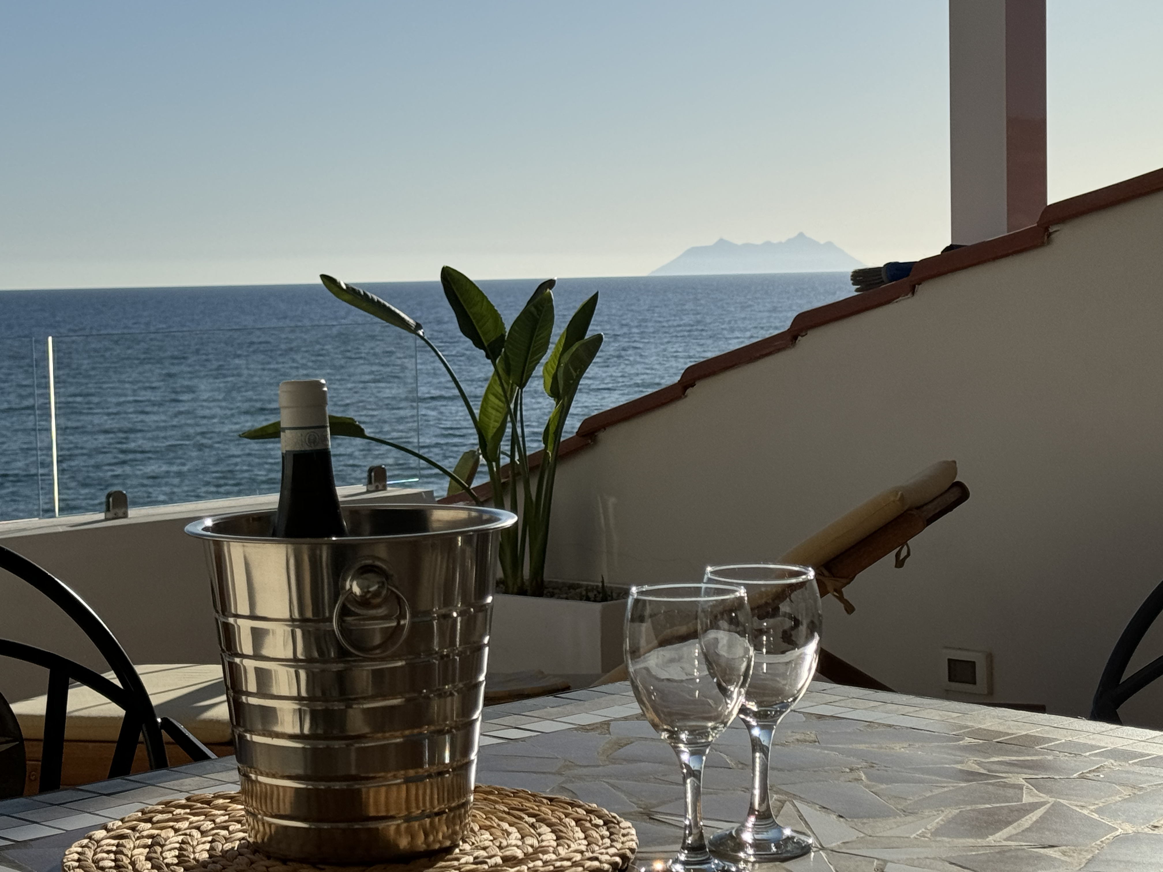 Vista mare dalla terrazza